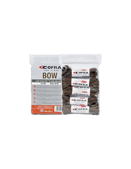 Coppia lacci per scarpe COFRA BOW cm. 130 art. 662.609.00130