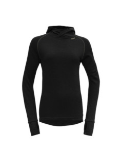 Shirt manica lunga con cappuccio intimo lana merino 235 gr. per donna DEVOLD mod. GO 155 306 A EXPEDITION WOMAN HOODIE. 2