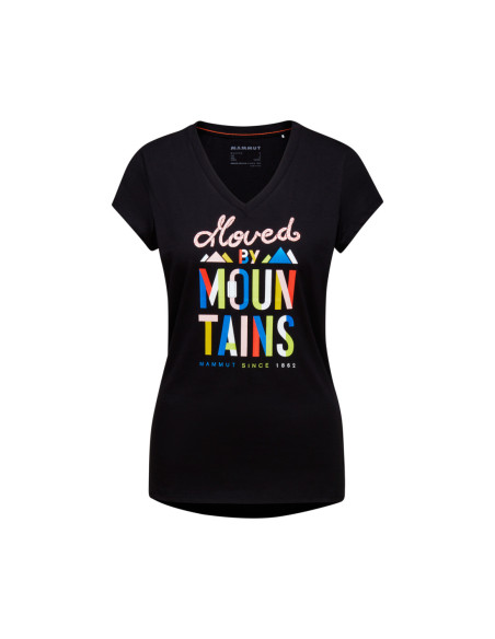 Maglia manica corta estiva per donna MAMMUT mod. 1017-02912 MASSONE T-SHIRT WOMEN SLOGAN