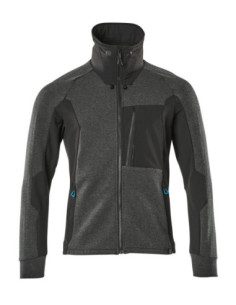 Felpa da lavoro a collo alto con taschino stretch a 4 vie MASCOT 69% cotone 2