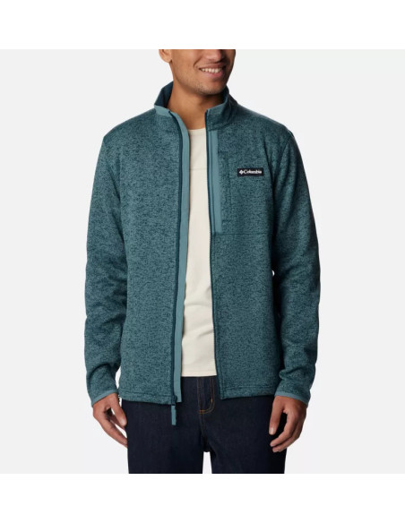 Felpa da uomo COLUMBIA mod. 1954101 SWEATER WEATHER FULL ZIP