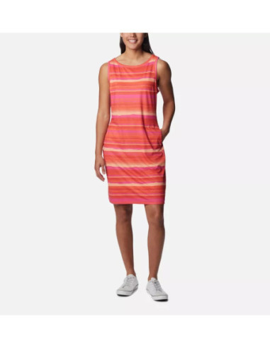 Abito smanicato estivo per donna COLUMBIA mod. 1885752 CHILL RIVER PRINTED DRESS
