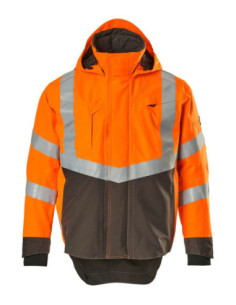 Giacca antivento da lavoro alta visibilita' classe 3 MASCOT mod. HARLOW 2