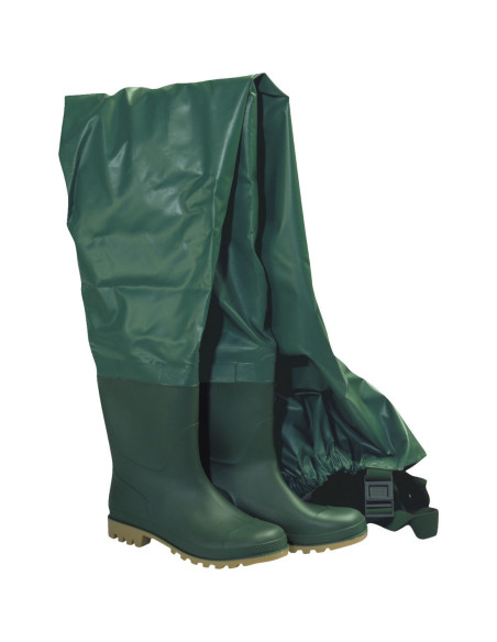 Stivali da lavoro scafandro in pvc verde suola carrarmato NW NERI mod. 570055