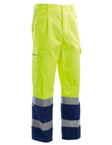 Pantalone estivo alta visibilitö catarifrangente arancio GRUPPO P&P