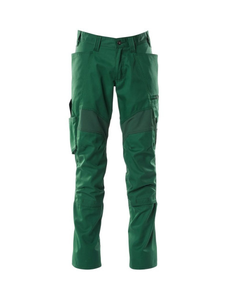 Pantalone da lavoro elasticizzato con tasche porta ginocchiere in cordura MASCOT mod. 18579-442