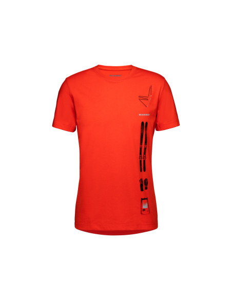 T-shirt manica corta per uomo MAMMUT mod. 1017-04021 MAMMUT CORE T-SHIRT MEN SNOW