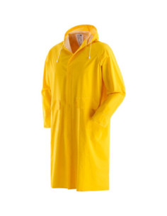 Cappotto in pvc spalmato impermeabile giallo NW NERI mod. PLUVIO 462050