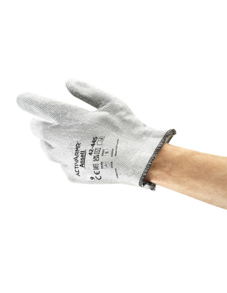 Guanti da lavoro anticalore interamente rivestito 240mm ANSELL mod. ACTIVARMR 42-445.