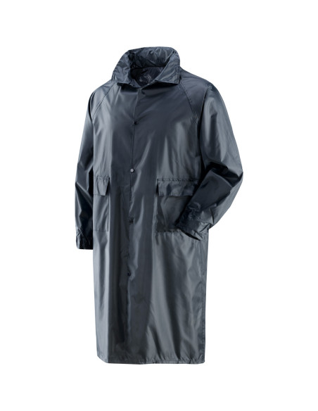 Cappotto da lavoro in poliestere spalmato pvc blu NW NERI mod. NIAGARA