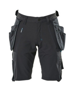 Pantalone da lavoro bermuda con tasche esterne cargo stretch a 4 vie MASCOT 93% poliestere 2