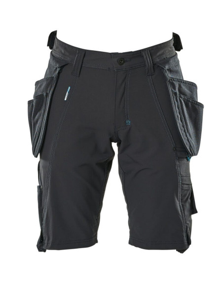 Pantalone da lavoro bermuda con tasche esterne cargo stretch a 4 vie MASCOT 93% poliestere