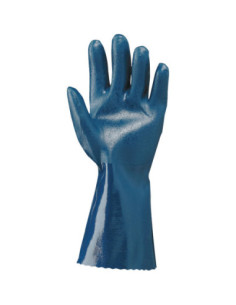 Guanti da lavoro in tessuto jersey interamente ricoperto in nbr NERI mod. 935/RG.