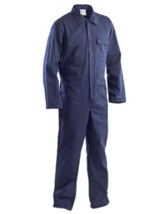 Tuta da lavoro 100% cotone blu/bianco GRUPPO P&P