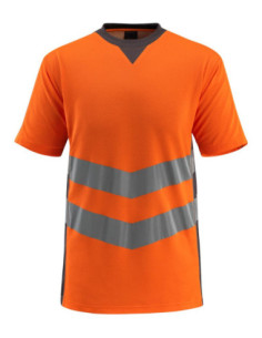 T-shirt da lavoro con alta visibilitö classe 2 MASCOT mod. SANDWELL 50% cotone 2