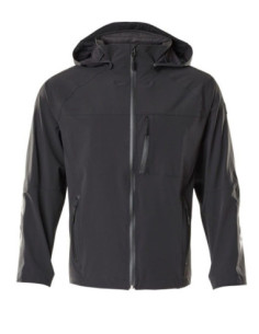 Giacca da lavoro antivento e antipioggia con cappuccio MASCOT mod.18601-411