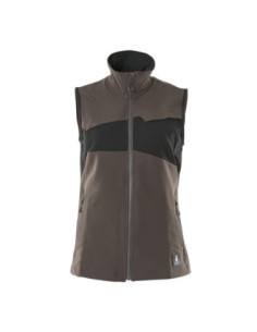 Gilet da lavoro multitasche elasticizzato per donna MASCOT mod. 18375-511 100% poliestere.