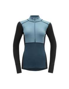 LAUPAREN MERINO 190 ZIP NECK WMN Mod. GO 245 244 A