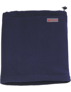 Copricollo da lavoro in pile blu poliestere chiusura zip DELTA PLUS mod.CHAMONIX