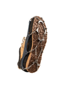 Coppia ramponi leggeri adattabile a calzatura trekking a suola rigida mod. CHAINE SNOWLINE WALK.