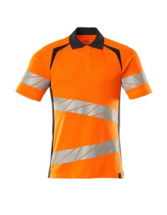 Polo da lavoro estiva alta visibilità classe 2 catarifrangente MASCOT mod. 19083-771.