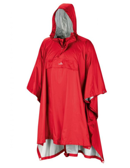Mantella antipioggia impermeabile con tessuto antistrappo per trekking FERRINO mod. 78086 MANTELLA TOMODODO RIPSTOP