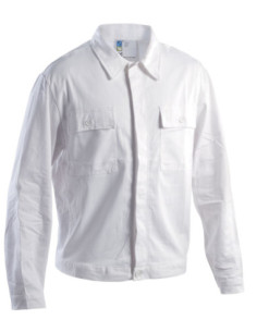 Giubbino da lavoro 100% cotone blu GRUPPO P&P mod. STX05101