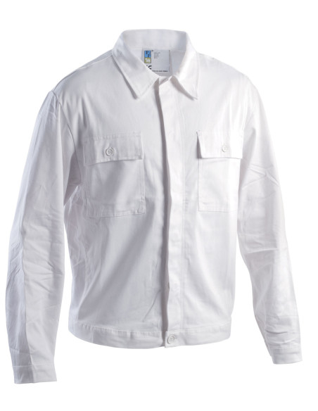 Giubbino da lavoro 100% cotone blu GRUPPO P&P mod. STX05101