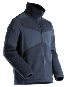 Maglione in pile con mezza cerniera e fodera MASCOT mod. 22105-681 100% poliestere