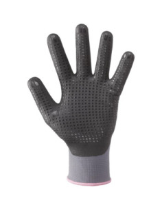 Guanti da lavoro con filo continuo in nylon-elastico/nitrile mod. 353101 NITRAN PLUS-C.