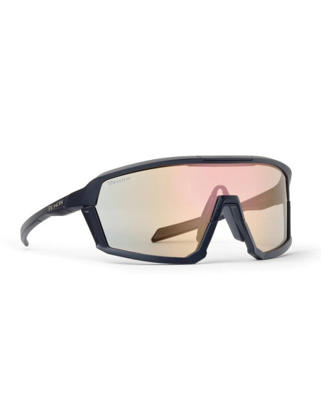 Occhiale sportivo lente fotocromatica a specchio DEMON mod. GRAVELDC.