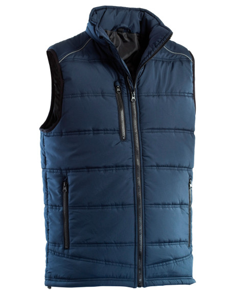 Gilet da lavoro termico trapuntato e imbottito GRUPPO P&P mod. BRISTOL