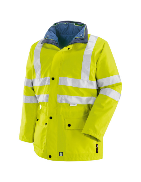 Giacca da lavoro alta visibilita' a triplo uso arancio/giallo NW NERI mod.ROMEA