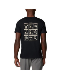 T-shirt manica corta estiva per uomo COLUMBIA mod. 193424 Rapid Ridge Back Graphic Tee II