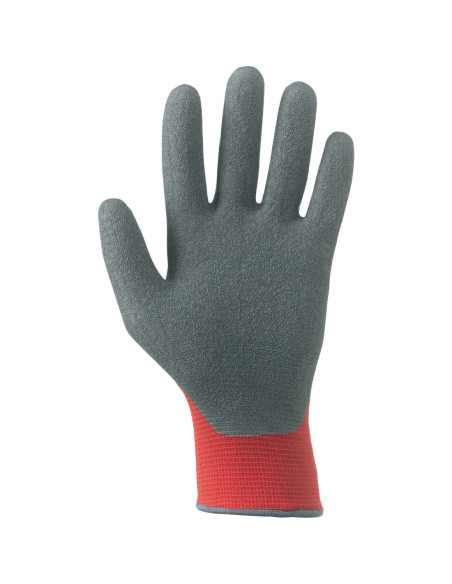 Guanti da lavoro a filo continuo con palmo rivestito in lattice NW NERI mod. 355108 NINJA FLEX.