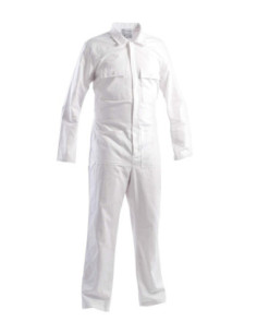 Tuta da lavoro 100% cotone blu/bianco GRUPPO P&P 2