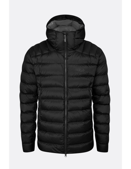 Piumino tecnico con cappuccio invernale per uomo RAB mod. ELECTRON PRO JACKET MEN