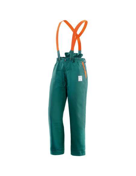 Pantalone da lavoro protettivo antitaglio uso boscaiolo NW NERI mod. FOREST