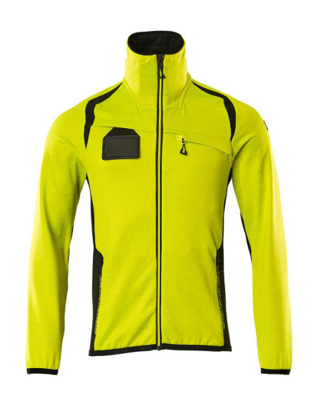 Maglia da lavoro con cerniera con dettagli fluorescentei MASCOT mod. 19403-316