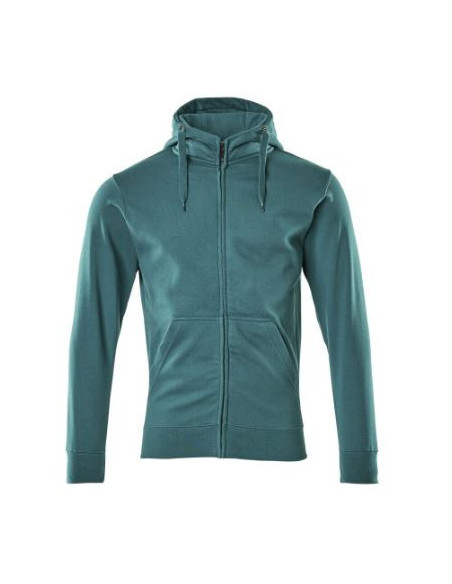 Felpa da lavoro con cerniera e cappuccio MASCOT mod. GIMONT 60% cotone