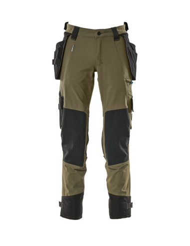 Pantalone da lavorocargo con porta ginocchiere e tasche flottanti MASCOT mod. 17031-311