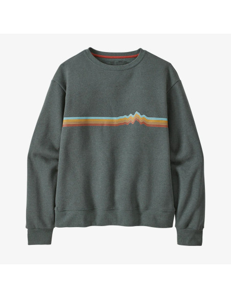 W's Ridge Rise Stripe Uprisal Crew Sweatshirt