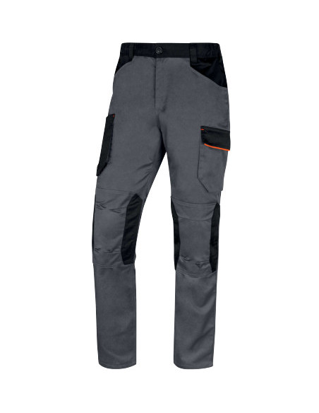 Pantalone da lavoro cargo invernale con fodera in flanella DELTA PLUS mod. M2PW3 65% cotone
