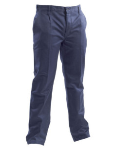 Pantalone da lavoro invernale 100% cotone fustagno blu GRUPPO P&P