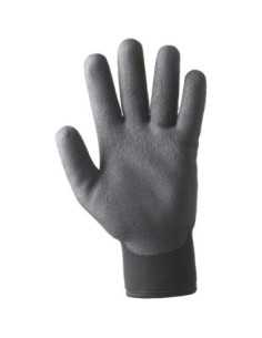 Guanti da lavoro a filo continuo bispalmato e felpato antifreddo NW NERI mod. 337126  NINJA ICE confezione da 6 paia