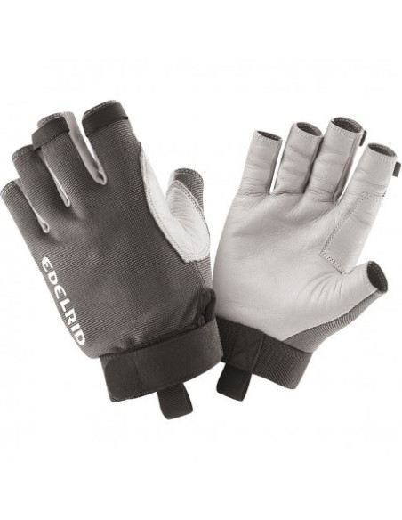 Guanti robusti per vie ferrate EDELRID mod. WORK OPEN GLOVE III