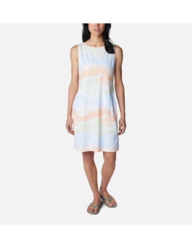 Abito smanicato estivo per donna COLUMBIA mod. 1885752 CHILL RIVER PRINTED DRESS