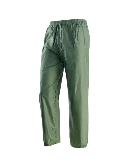 Pantalone da lavoro in poliestere spalmato pvc verde NW NERI mod. NIAGARA