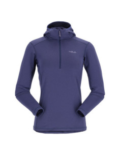 Giacca con cerniera e cappuccio per donna RAB mod. QBL-43 CONDUIT HOODY WOMEN