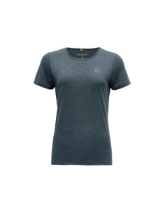 T-shirt manica corta intimo lana merino 130 gr. per donna DEVOLD mod. GO 293 291B VALLDAL WOMAN TEE